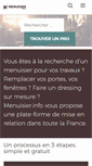 Mobile Screenshot of menuisier.info